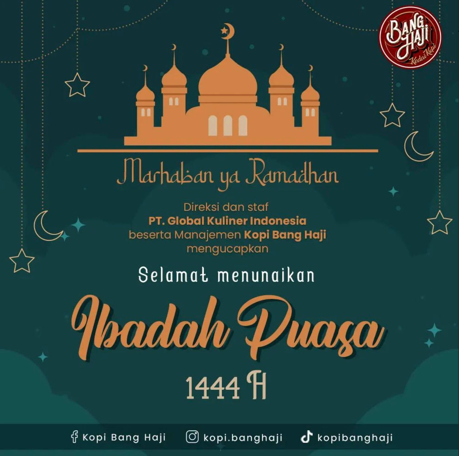 Marhaban Ya Ramadhan 1444 H | Selamat Menunaikan Ibadah Puasa